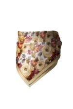 Gül Harmanı Desenli Bandana Fular - Görsel 4