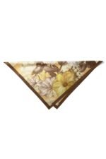 Gün Işığı Bahçesi Desenli Bandana Fular - Görsel 7