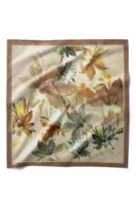 Hazan Soft Desenli Bandana Fular - Görsel 4