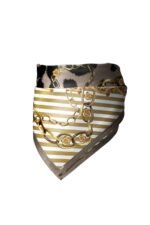 Hüküm Gold Desenli Bandana Fular - Görsel 5