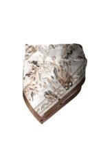 Hümayun İzleri Desenli Bandana Fular - Görsel 4