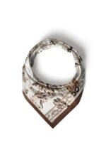 Hümayun İzleri Desenli Bandana Fular - Görsel 5