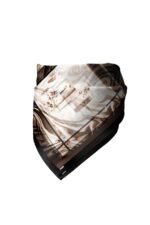 İç İçe Akış Desenli Bandana Fular - Görsel 2