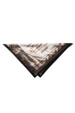 İç İçe Akış Desenli Bandana Fular - Görsel 4