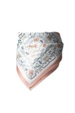 Nakkaş Bahçesi Desenli Bandana Fular - Görsel 4