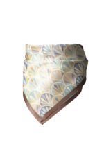 Pastel Yelpaze Desenli Bandana Fular - Görsel 5