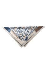 Sessiz Geometri Desenli Bandana Fular - Görsel 4