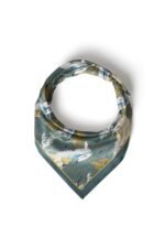 Turna Uçuşu Desenli Bandana Fular - Görsel 5