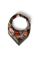 Uçuşan Tüyler Desenli Bandana Fular - Görsel 6