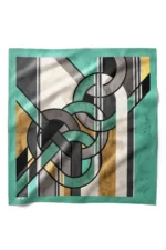 Sonsuz Bağ Desenli Bandana Fular