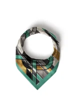 Sonsuz Bağ Desenli Bandana Fular - Görsel 5