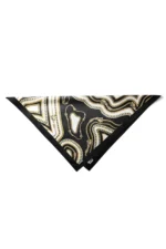 Altın Bağ Desenli Bandana Fular - Görsel 6