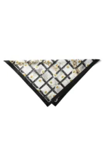 Papatya Zinciri Desenli Bandana Fular - Görsel 6