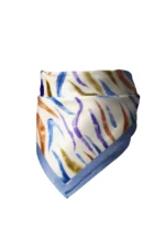 Dalga İzleri Desenli Bandana Fular - Görsel 4