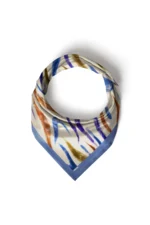 Dalga İzleri Desenli Bandana Fular - Görsel 5