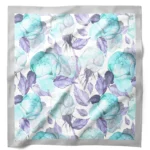 Mint Rüyası Desenli Bandana Fular