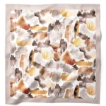 Toprak İzleri Desenli Bandana Fular