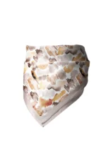 Toprak İzleri Desenli Bandana Fular - Görsel 4