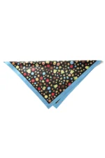 Neşeli Çiçekler Desenli Bandana Fular - Görsel 6