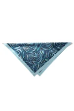 Mavi Sükût Desenli Bandana Fular - Görsel 6