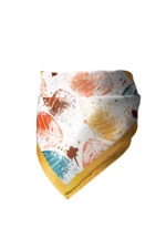 Sonbahar İzi Desenli Bandana Fular - Görsel 4