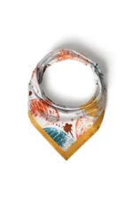 Sonbahar İzi Desenli Bandana Fular - Görsel 5