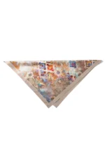 Hatıra Katmanları Desenli Bandana Fular - Görsel 6