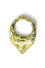 Güneş Çiçekleri Desenli Bandana Fular - Görsel 5