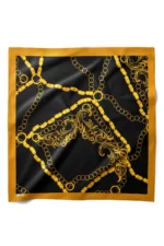 Zincir Şıklığı Desenli Bandana Fular