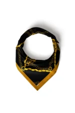 Zincir Şıklığı Desenli Bandana Fular - Görsel 5