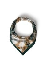 Zincir Akoru Desenli Bandana Fular - Görsel 4