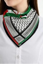 Filistin Desenli Bandana Fular 2 - Görsel 2